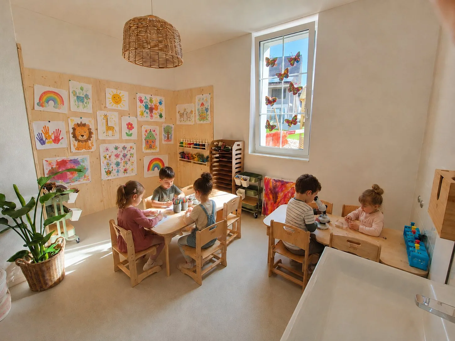 Glitzerfisch Familienwelt — Kreativraum